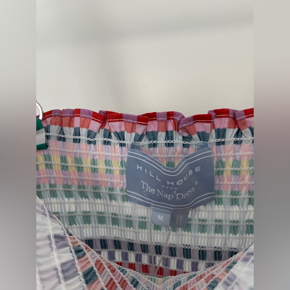 Hill House Home Seraphina Dress – Multi Gingham | Medium | NWT - Picture 11 of 14